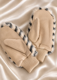 The Sylvie Faux Fur Mittens