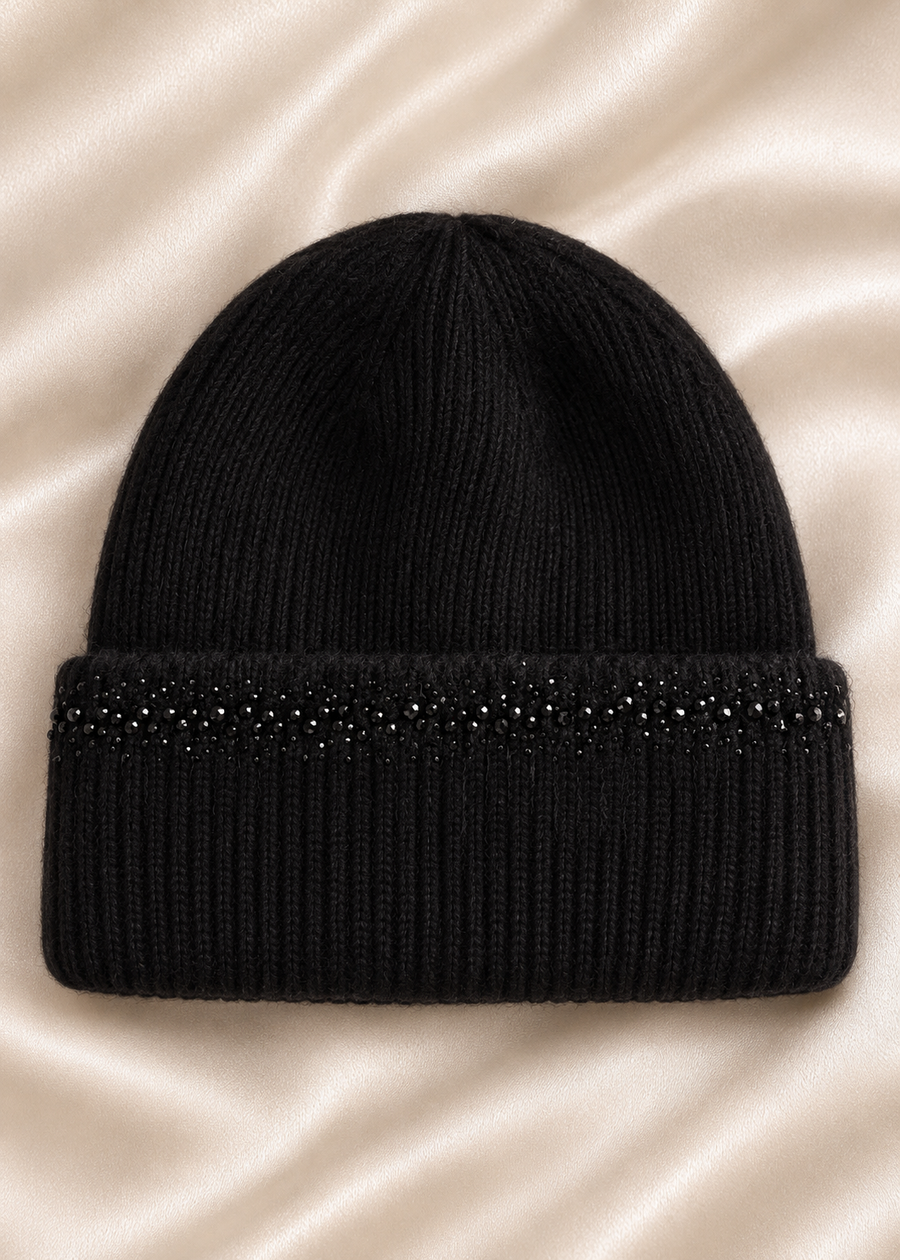 NOIR Embellished Beanie