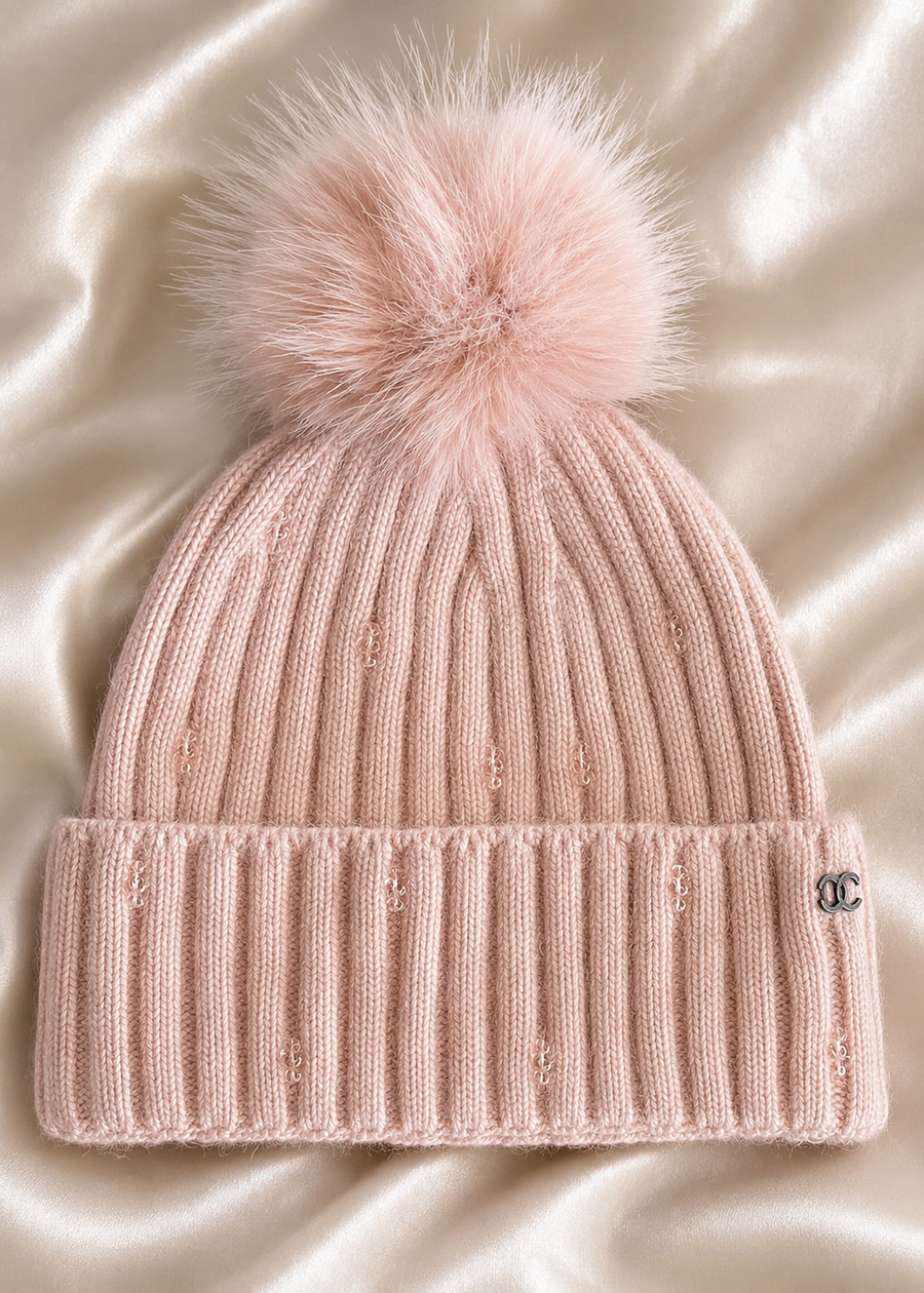 The Rosalie Pom Beanie