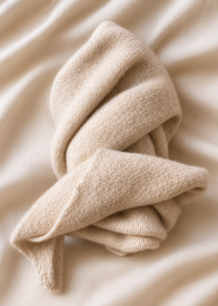 The Sienne Soft Knit Triangle Scarf