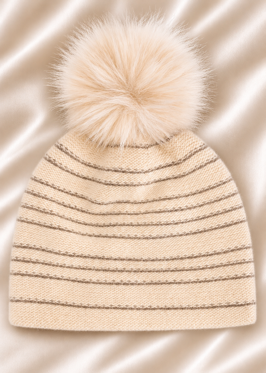 The Camille Pom-Pom Beanie