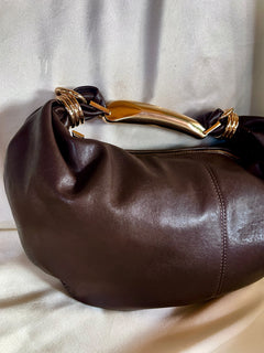 Cocoa Arc Shoulder Bag