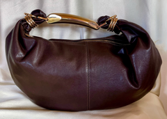 Cocoa Arc Shoulder Bag