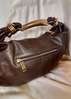 Cocoa Arc Shoulder Bag