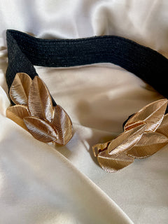 Laurel Leaf Stretch Belt