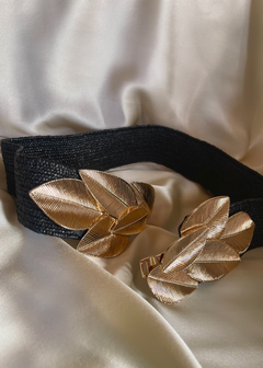 Laurel Leaf Stretch Belt