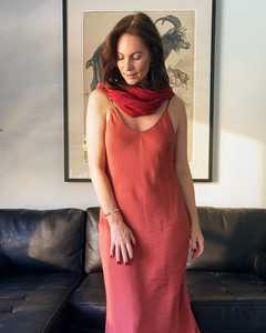 The Ivy Slip Dress in Rosewood