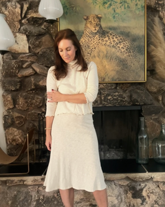 The Elodie Cotton Midi Skirt