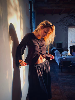 The Alessia Silk Blouse