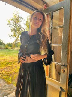 The Alessia Silk Blouse