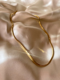 The Camille Herringbone Necklace