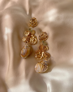 NERINA Shell Drop Earrings