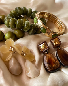 Sorella Earrings — Bronze Pearl