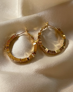 Ophelia Gold Hoop Earrings