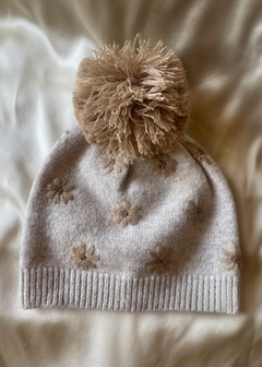The Meadow Knit Beanie - Oatmeal / Mocha