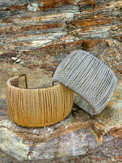 Isabella Cuff in Pewter