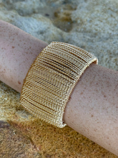 Isabella Cuff in Antique Gold