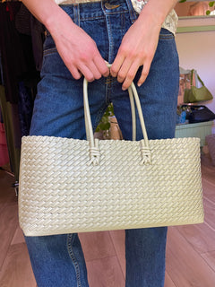 Willow Woven Carryall – Sage