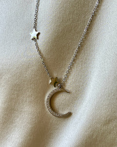LUNA Silver Necklace