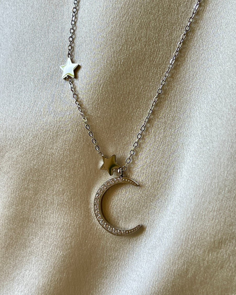LUNA Silver Necklace