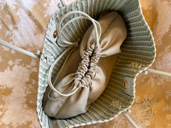 Willow Woven Carryall – Sage