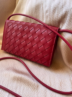 The Alessia Bag - Rouge