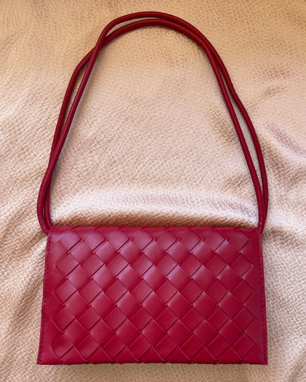 The Alessia Bag - Rouge