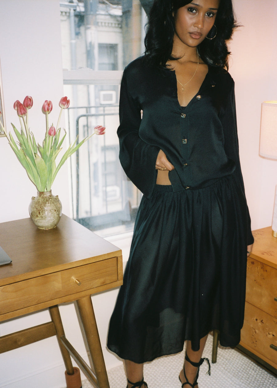 The Alessia Silk Blouse