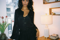 The Alessia Silk Blouse