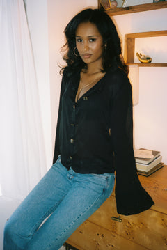 The Alessia Silk Skirt