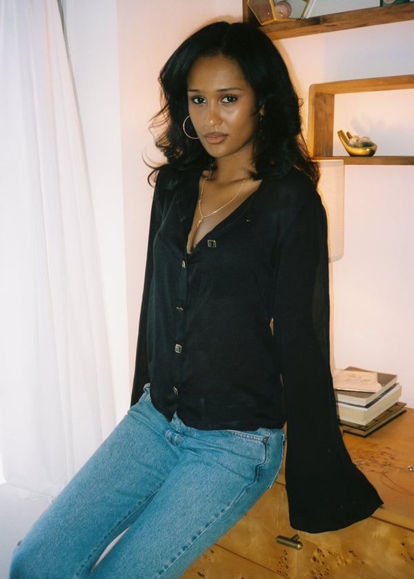 The Alessia Silk Blouse