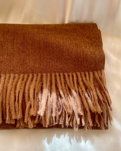 The Bianca Cashmere-Blend Scarf - Caramel 🤎