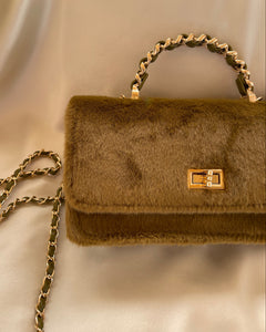 The Camille Bag — Antique Olive