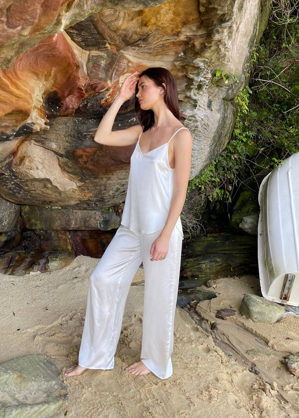 Estelle Pants in Moonlit Ivory