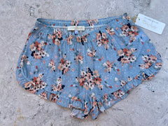Frankie Shorts in Blue Floral