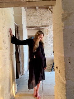 The Alessia Silk Skirt