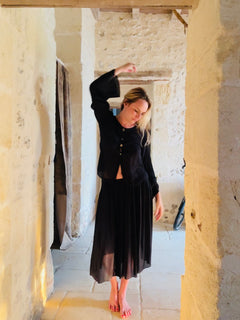 The Alessia Silk Blouse
