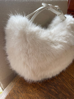 Faux Fur Shoulder Bag