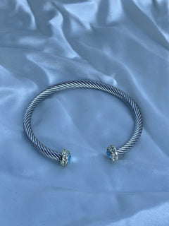 The Capri Blue Cable Cuff