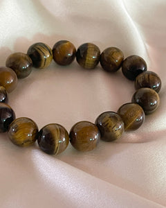 Earth & Gold Tiger’s Eye Beaded Bracelet