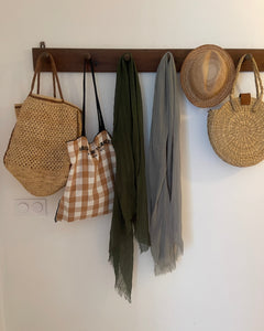 The Éloise Scarf in Deep Moss