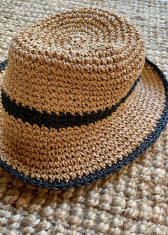 Straw Bucket Hat