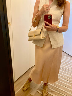 Noa Skirt in Champagne Blush