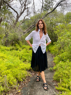 The Alessia Silk Skirt