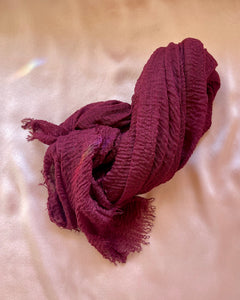 The Éloise Scarf in Bordeaux ⭐
