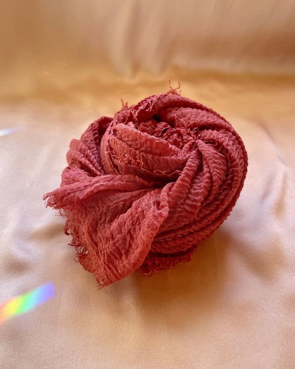The Éloise Scarf in Terracotta ⭐