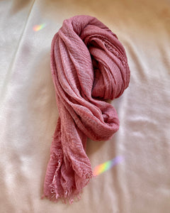 The Éloise Scarf in Rose Dust ⭐