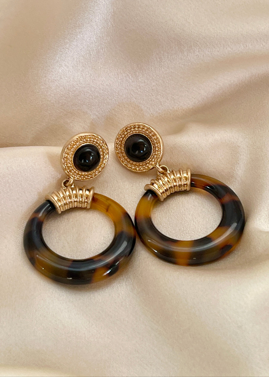Noir Tortoise Halo Drops