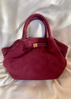 Bordeaux Mini Bow Tote