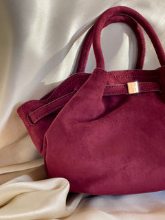 Bordeaux Mini Bow Tote